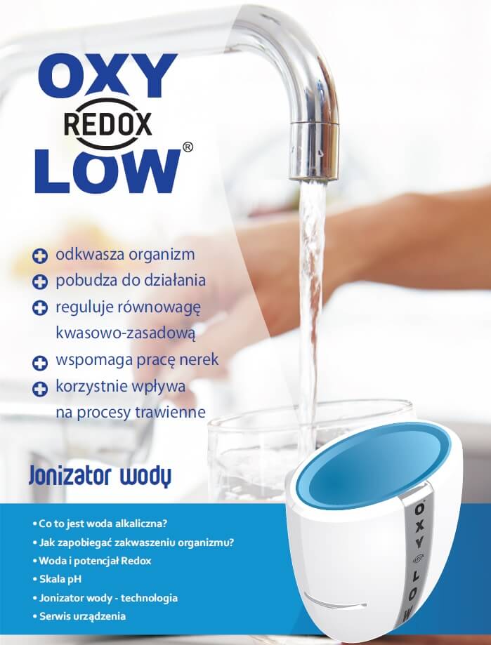 jonizator wody Oxy Redox Low filtr RO, alkalizator